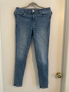 American Eagle Next Level Stretch Skinny Jeans Sz 10 Long (298)